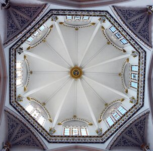 Ceiling dome religion photo