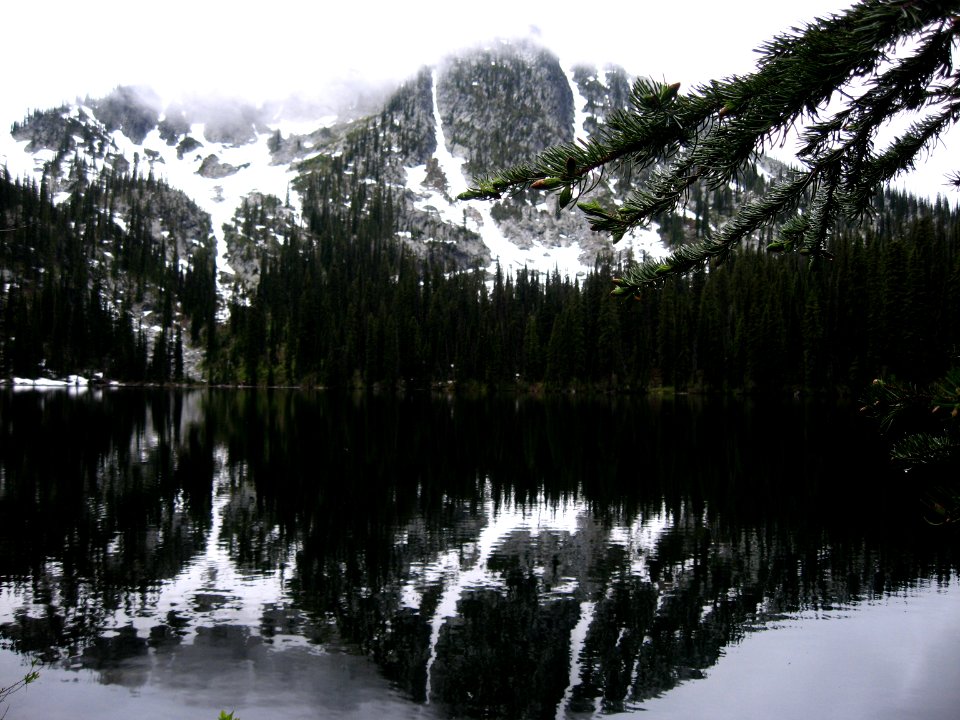 Curtis Lake in the Sheep Creek Valley near Salmo BC
