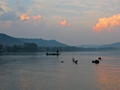 Boat fishing