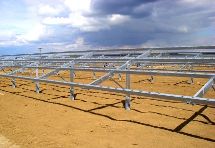 AMOB recently delivered a turnkey Roll Forming Line to a major solar panel installation company