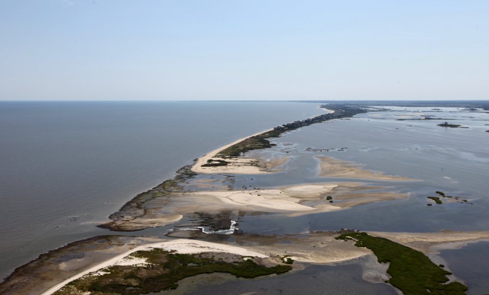 Breach at Prime Hook National Wildlife Refuge (DE)