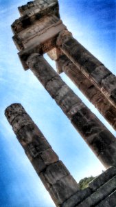 The Temple of Apollo, Acropolis of Ancient Rhodes, Rhodes, Greece