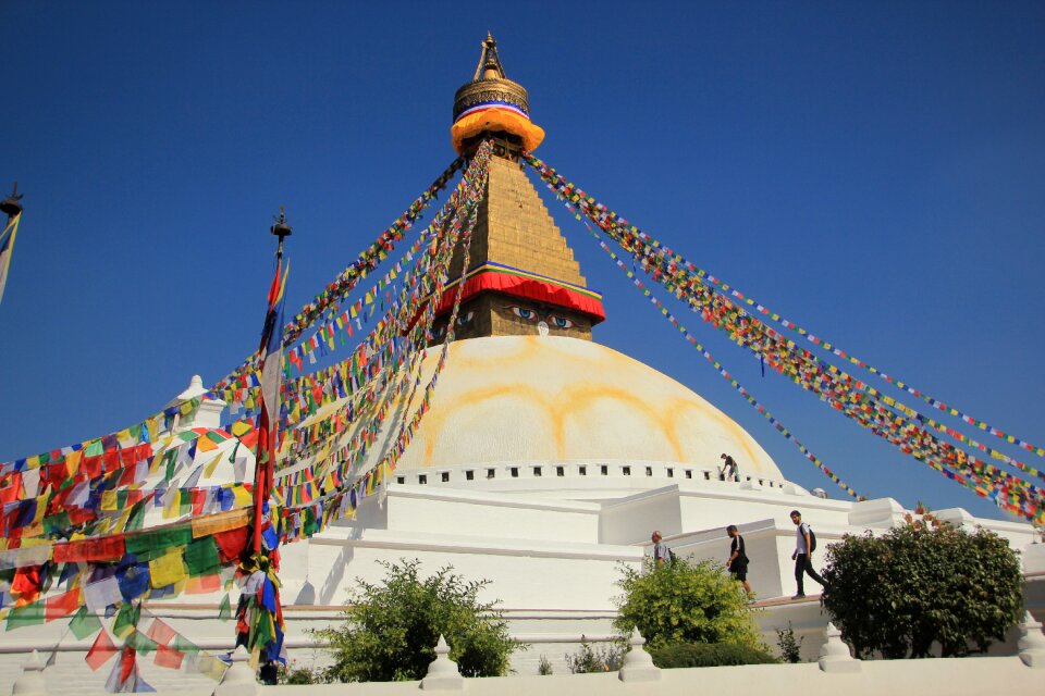 Nepal boudhanath stupa