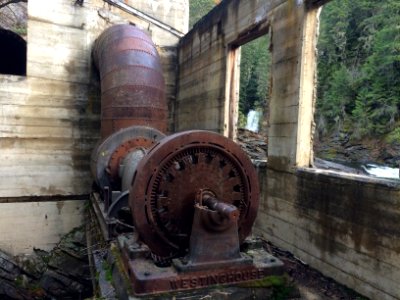 Generator Elaine Dam Powerhouse Idaho