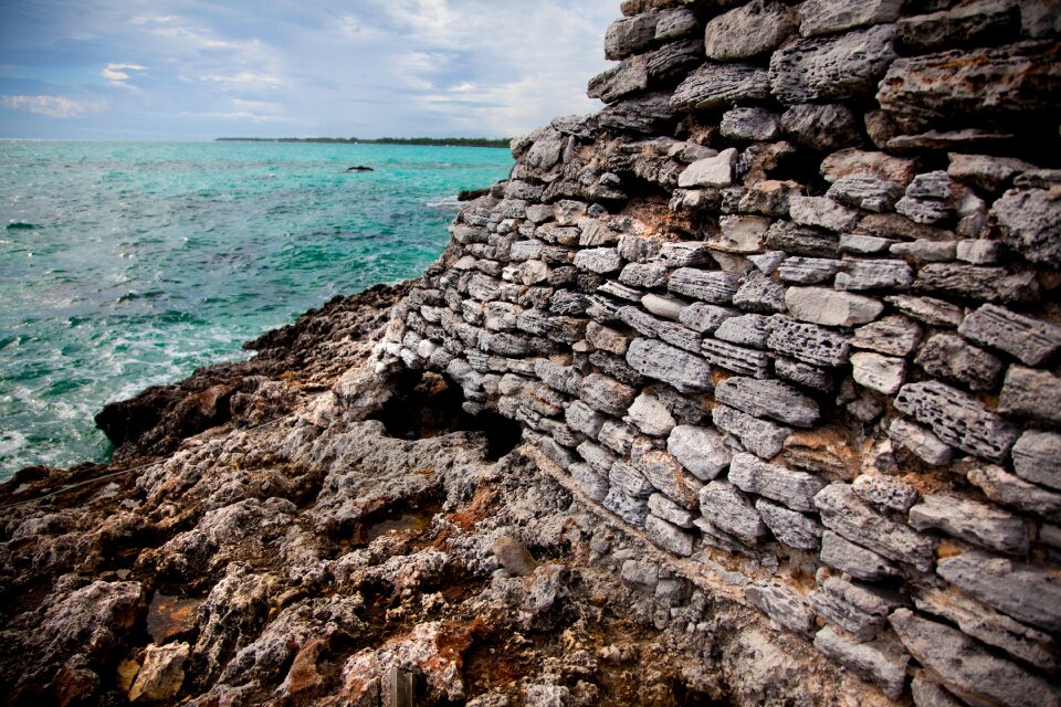 Rocks water ocean