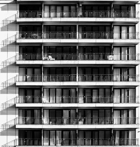 Hotel home front architecture