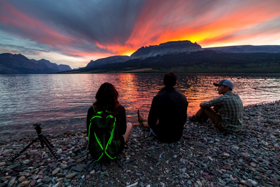 Enjoying the Sunset
