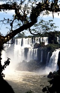 Impressive iguazu river photo