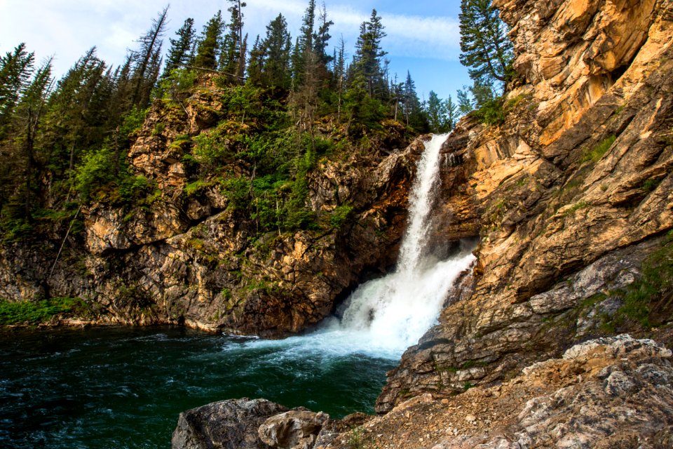Running Eagle Falls