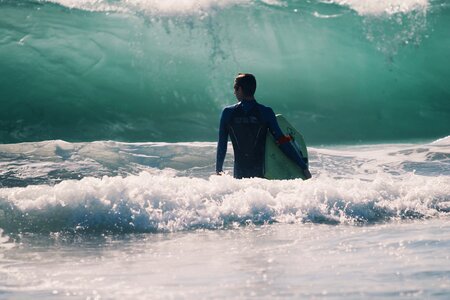 Nature power surfer photo