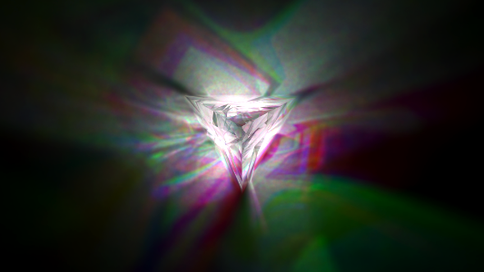 Triangular prism photo