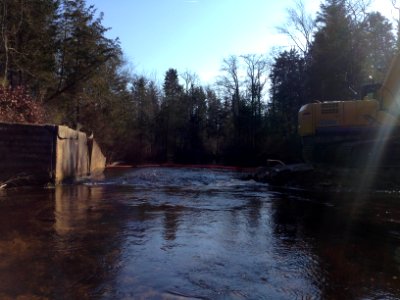 Westecunk Creek Barrier - After Removal, Eaglewood N.J.