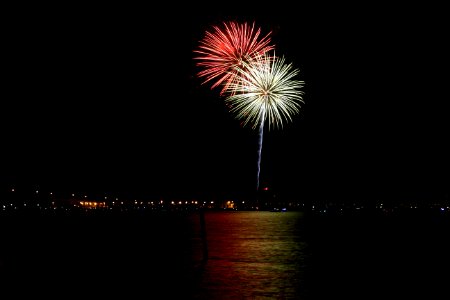 Fireworks Fort Pierce,Florida 7-4-2011 photo