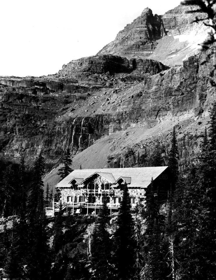 Sperry Chalet 1915 R.E. Marble Photograph