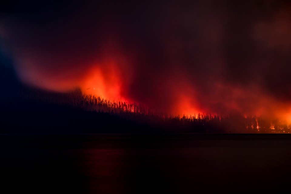 Howe Ridge Fire 2018