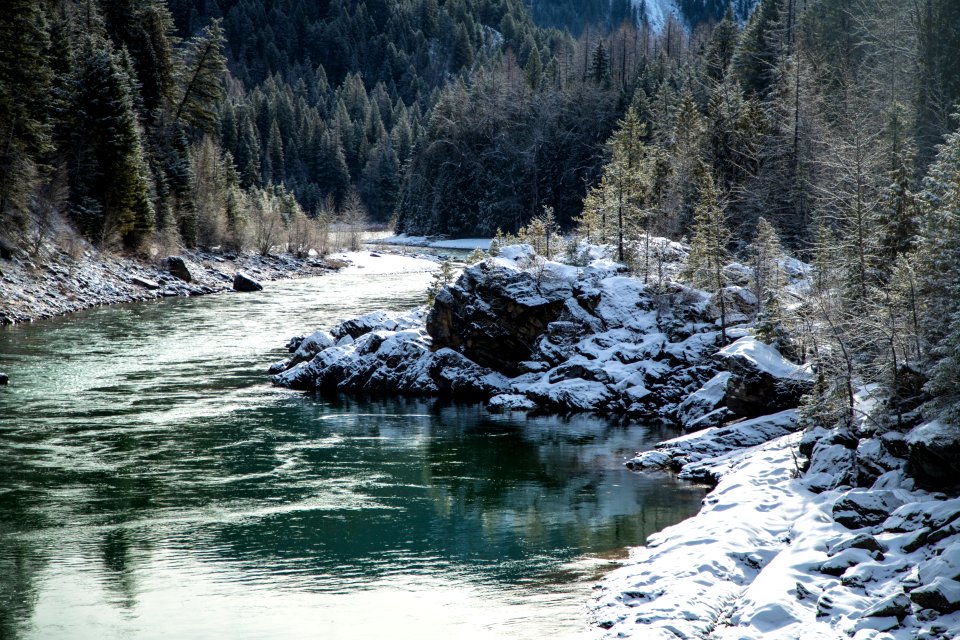 Middle Fork from Belton Bridge 3.17.16