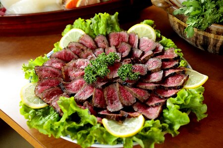 Beef seared roast beef