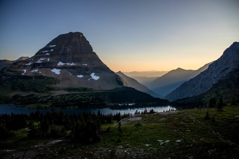 Bearhat Mountain and Hidden Lake