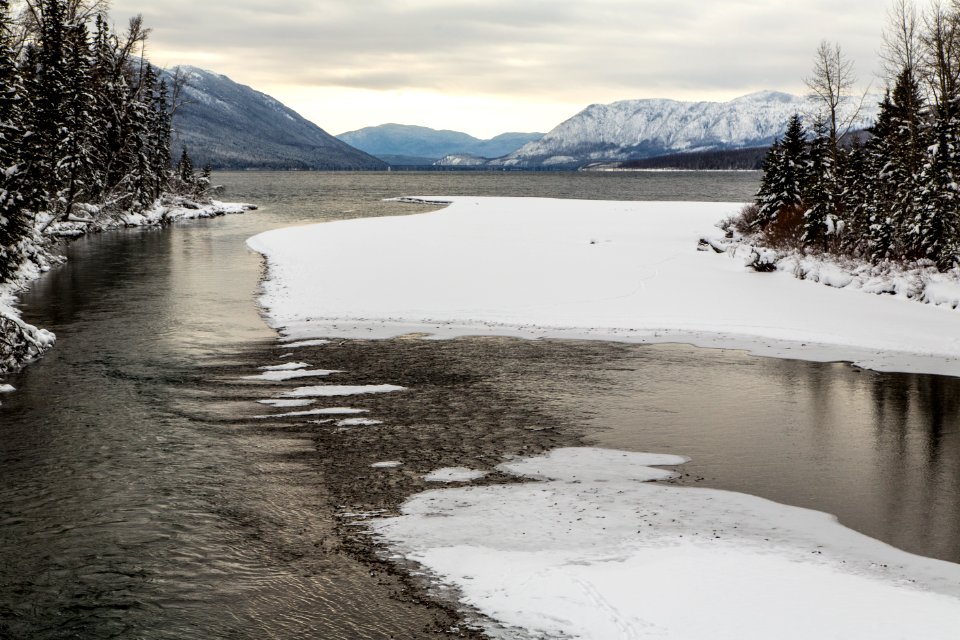 McDonald Creek and Lake McDonald