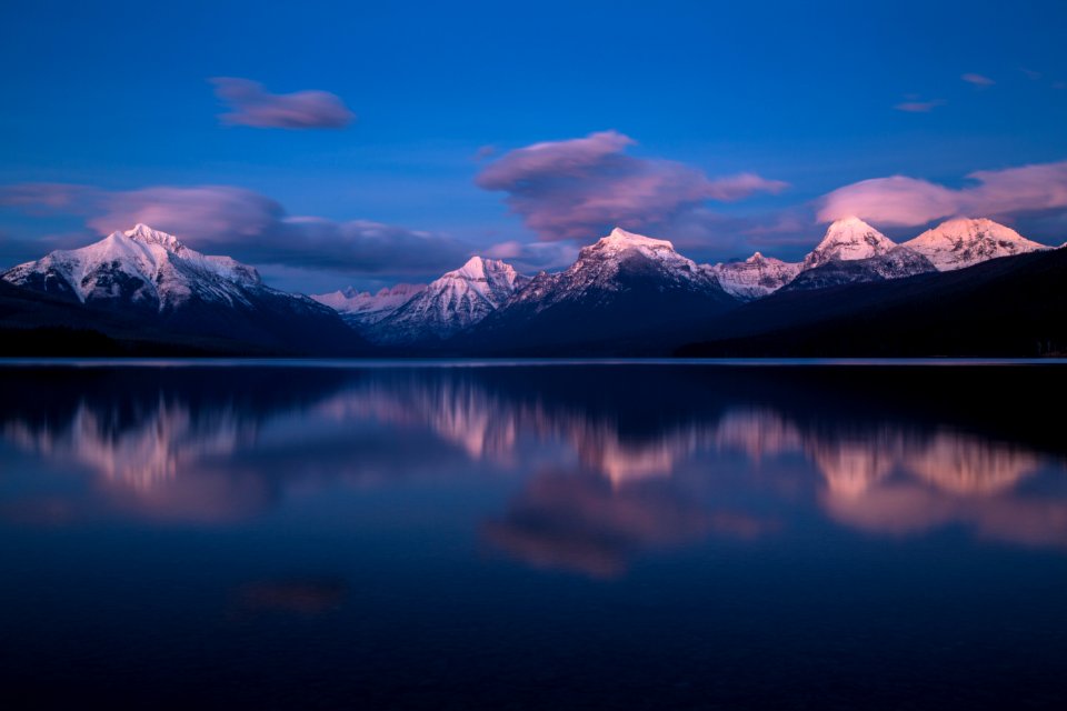 Alpenglow at Lake McDonald 11.20.15