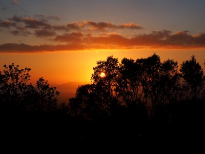 Passage sun evening