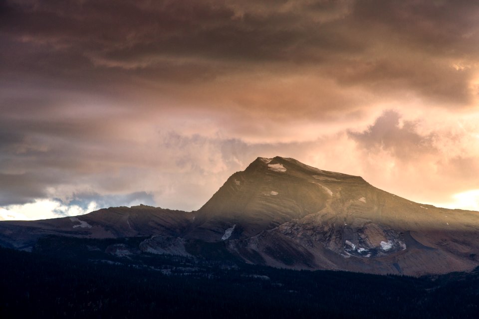 Heavens Peak Sunset