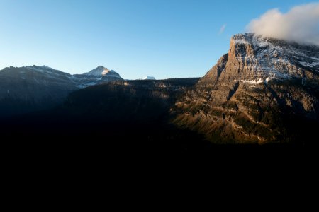 Heavy Runner Mountain Greeting the Sunrise