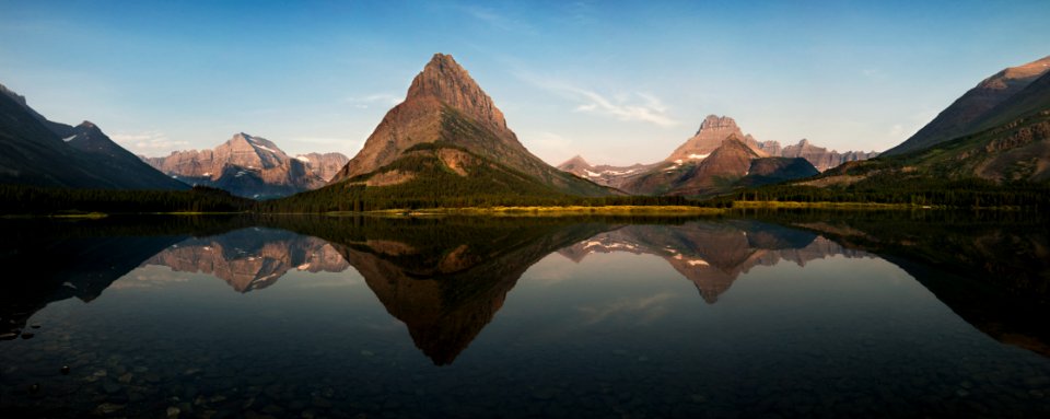 Many Pano Sunrise photo