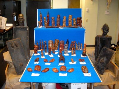 Photo of the Week - Seized ivory artifacts