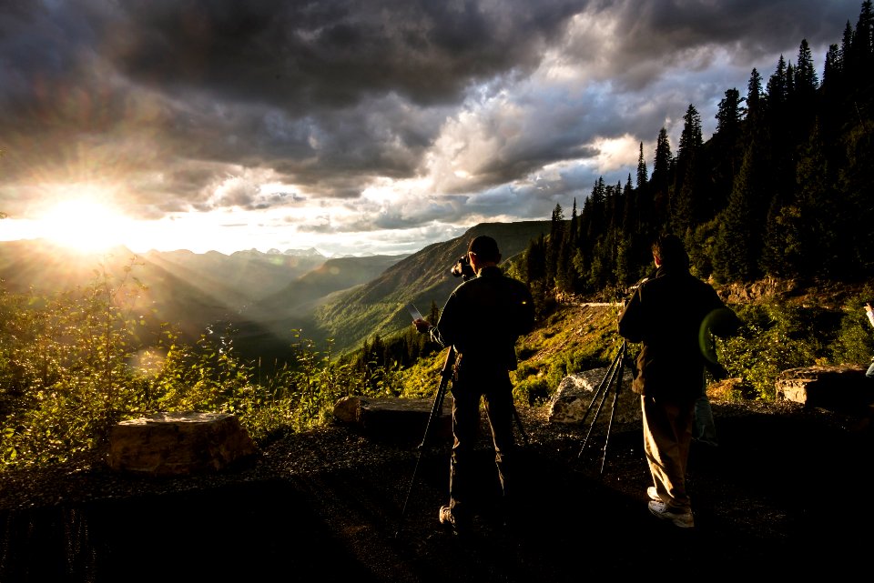Visitors- along the sun road