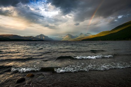 Lake McDonald- Rainbows End photo