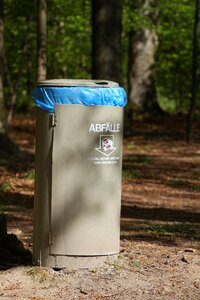 Regulation environmental protection waste bins photo