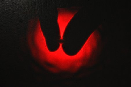 Fingertip Laser Squish photo