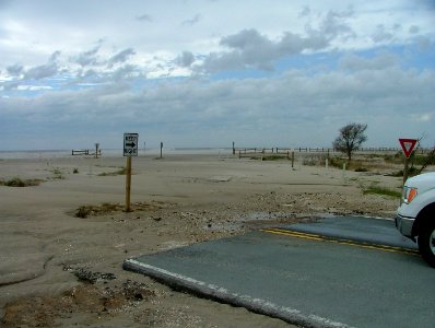 Damage to parking lots