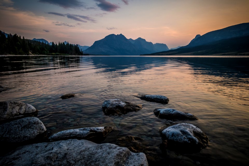 St. Mary Lake Sunset