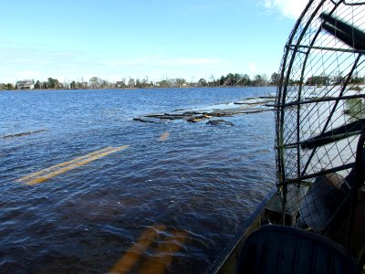 Flooding at Prime Hook National Wildlife Refuge (DE)