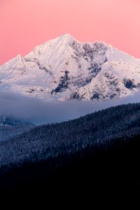 Gunsight Mountain Post Sunset