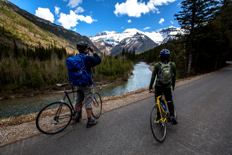 Bikers Enjoying the Views