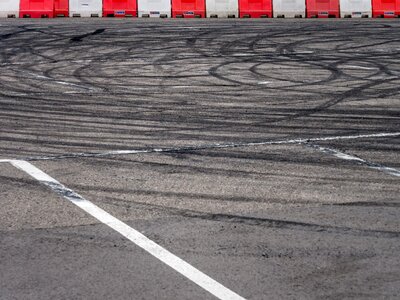 Drift car tire