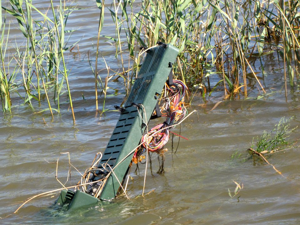 Flood damage at Prime Hook