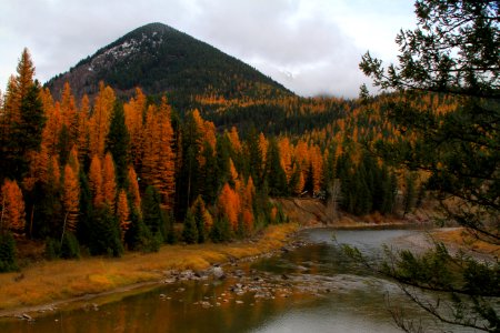 Belton Hills and the Middle Fork of the Flathead River photo