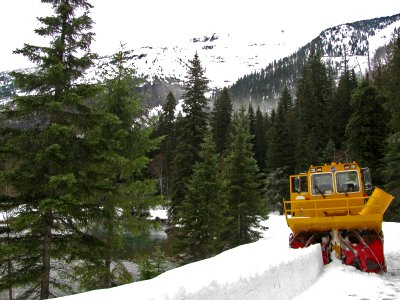Going-to-the-Sun Road Plowing, April 7, 2017