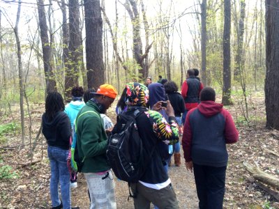 Math Science Technology students learn about habitat during SNAP! photo