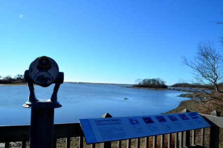 Observation deck after Hurricane Sandy (RI) photo