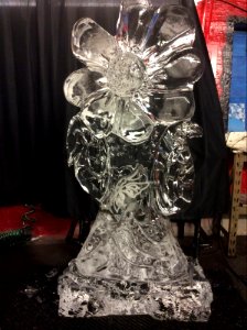 Ice carving!