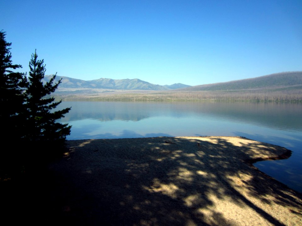 Lake McDonald, 7 Mile Pullout (Sandy Point) - 2