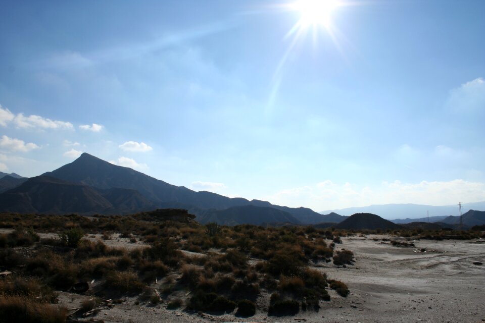 Landscape volcanic rock