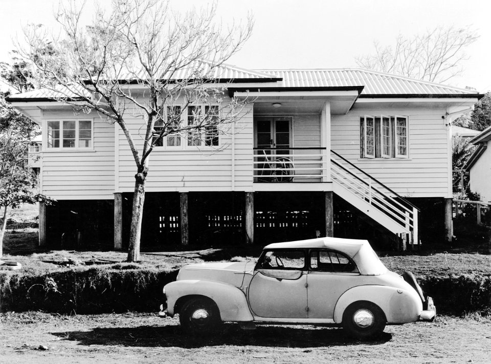 Queensland Housing Commission dwellling, Mount Gravatt, Brisbane, c 1954