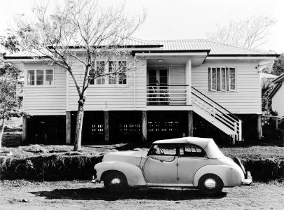 Queensland Housing Commission dwellling, Mount Gravatt, Brisbane, c 1954