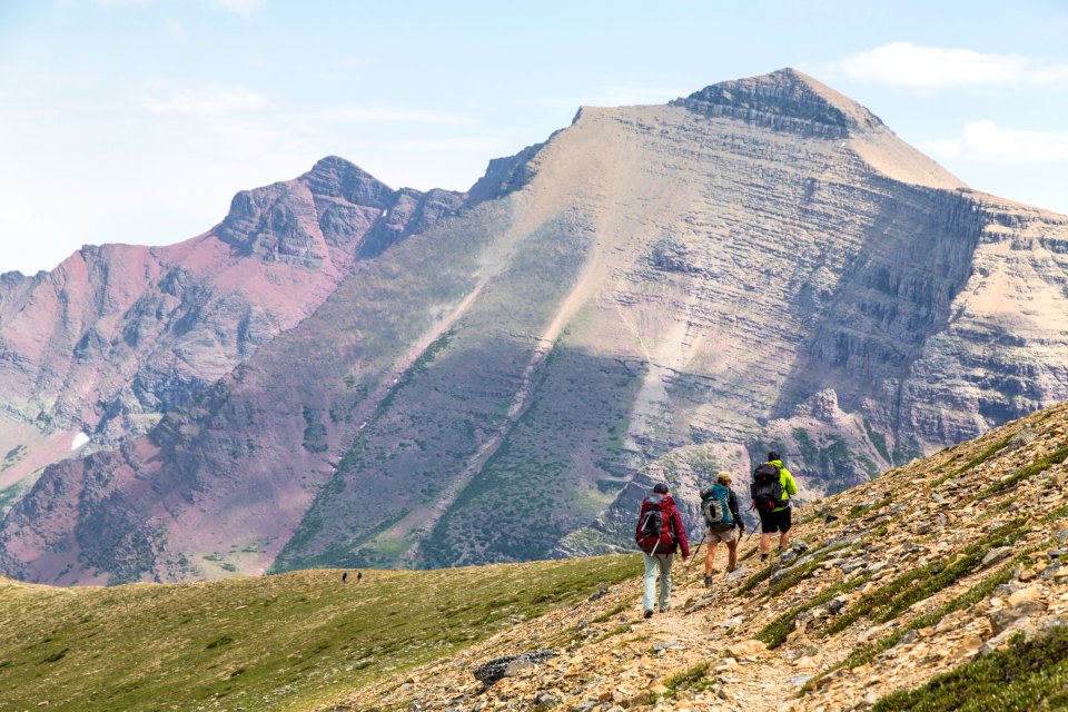 Hikers at Pitamakan Pass (2)